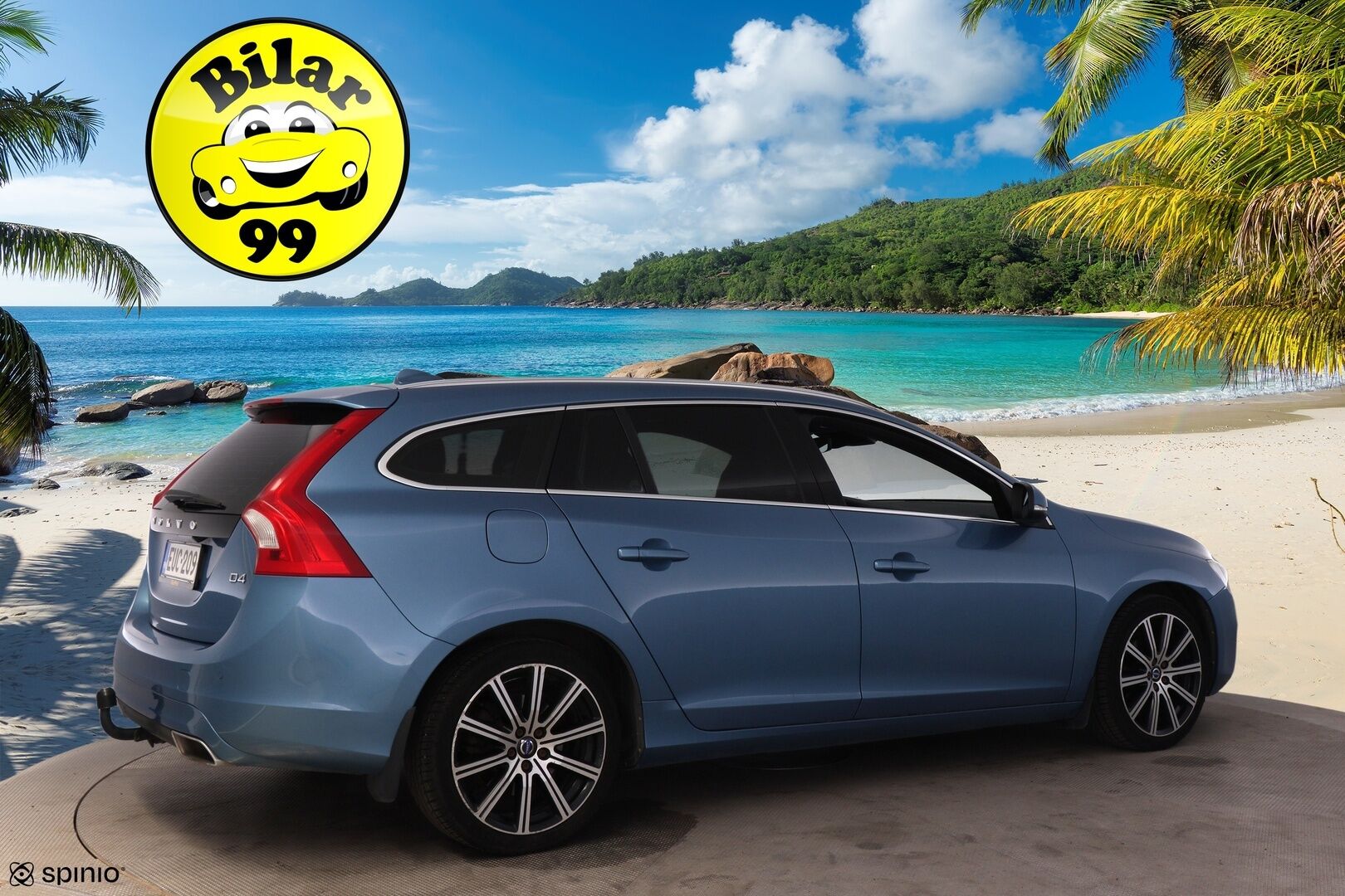 Volvo V60 2015 D4 Summum Edition aut * Webasto / P. kamera / Koukku / Kattoluukku / Muisti nahat / Navi / Performance Sound/ Akt. Xenon - Hyvällä huoltohistorialla näytttävä Volvo! / Parhaalla varustelulla mm. Keyless Go, Isompi näyttö, Musta sisäkatto verhoilu ja paljon muuta