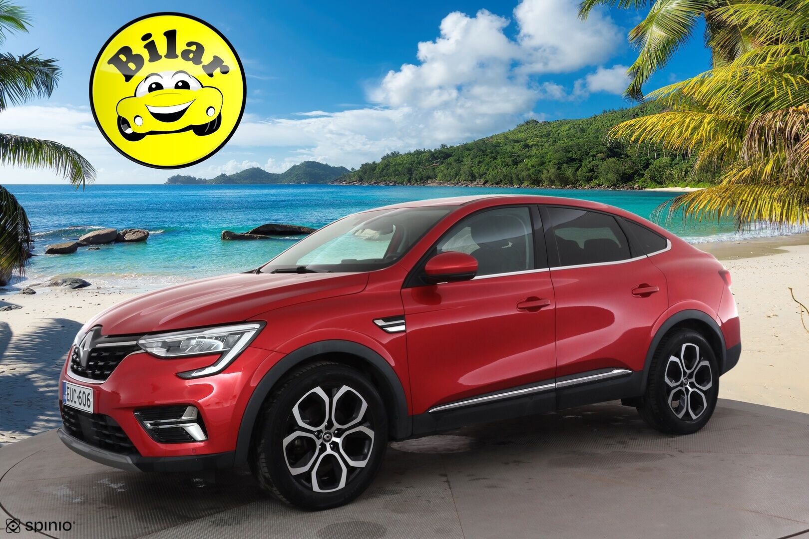 Renault Arkana 2022 E-TECH 145 Hybrid Intens - | ACC | Puolinahat | Digimittaristo | P.kamera | Keyless | Navi | BSM | Lane Assist | RCTA | Lämm. ratti | Apple & Android | Merkkihuollettu | 
