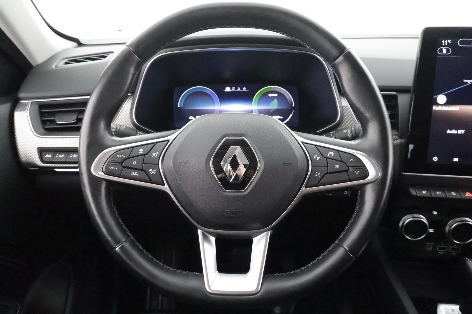 Renault Arkana 2022 E-TECH 145 Hybrid Intens * ACC / Navi / P.kamera / LED / Ratinlämmitin / Puolinahat / Digimittaristo / Keyless * - Suomi-auto / Kahdet renkaat aluvanteilla