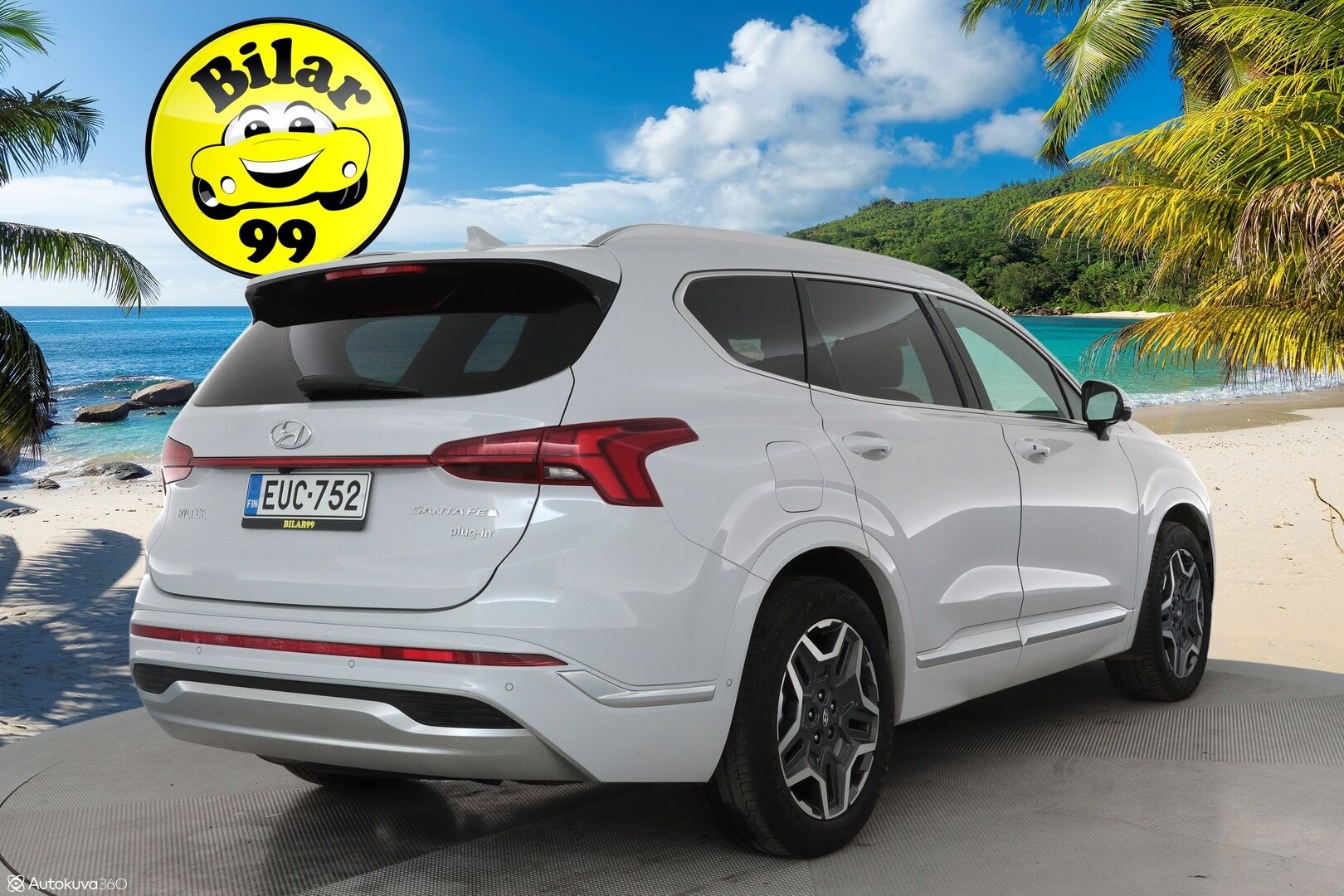 Hyundai Santa Fe 2022 1.6 T-GDI 265 hv Plug in 4WD 6AT Calligraphy 7P **HUD / Adapt. vakkari / Panorama / Ilmastoidut penkit ** - 3,99 % KORKOTARJOUS TÄHÄN AUTOON - 1-om. Suomi-auto / Akku kuntotarkistettu / 360 Kamera / Keyless / Apple&Android / Muistipenkki