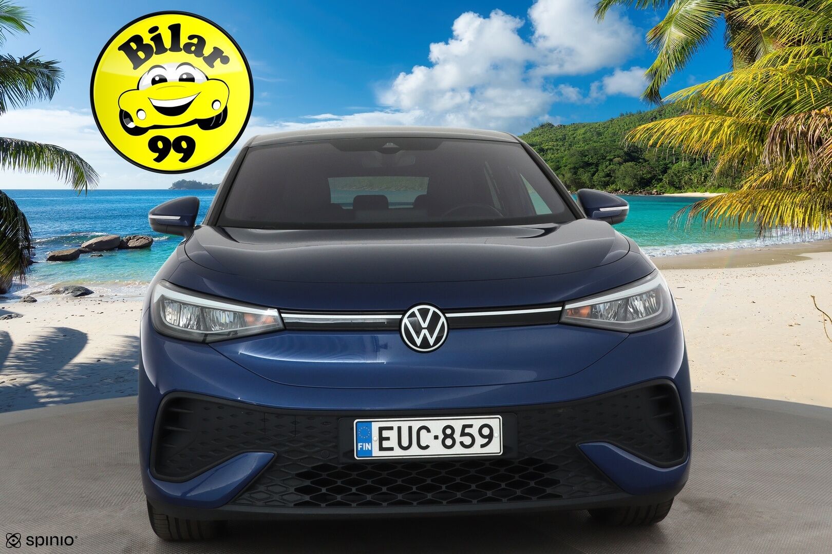 Volkswagen ID.5 2022 Pro Performance 150 kW, akku 77 kWh **Adapt.vakkari / Lämpöpumppu / Koukku / P.kamera / KeylessGo / Puolinahat** - Suomi-auto / Kahdet renkaat aluvanteilla / Merkkihuollettu