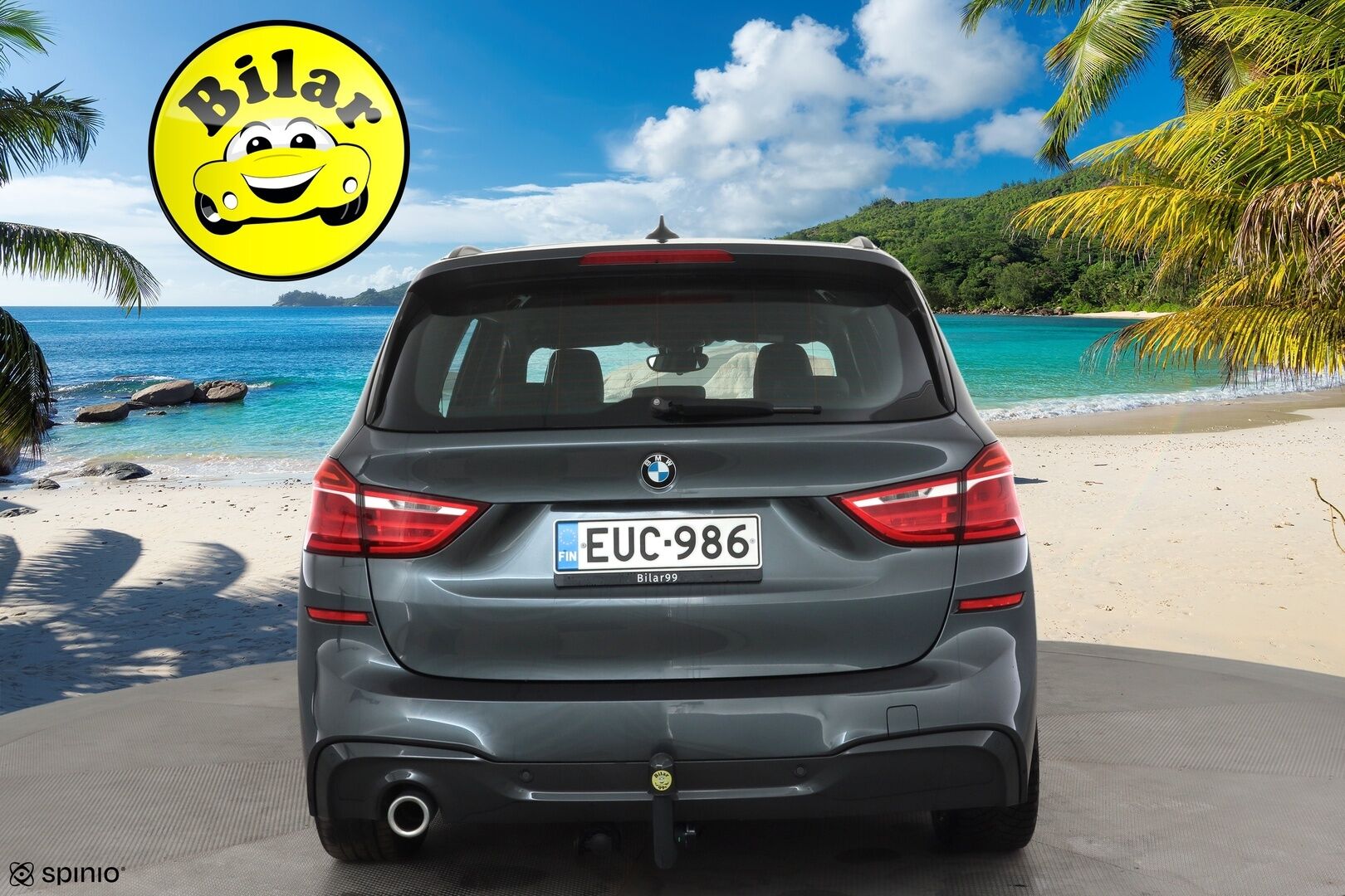 BMW 216 2022 F46 Gran Tourer 216i Business M Sport - M-Sport | Koukku | Sisätilanlämmitin | P.tutkat | LED | Sportpenkit | Navi | Bluetooth | Vakkari | 1-om Suomi-auto | Merkkihuollot