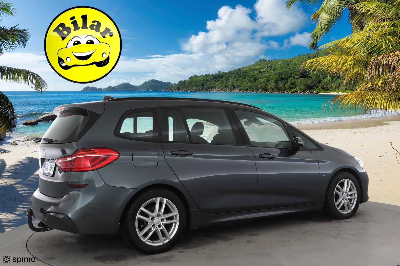 BMW 216 2022 F46 Gran Tourer 216i Business M Sport - M-Sport | Koukku | Sisätilanlämmitin | P.tutkat | LED | Sportpenkit | Navi | Bluetooth | Vakkari | 1-om Suomi-auto | Merkkihuollot