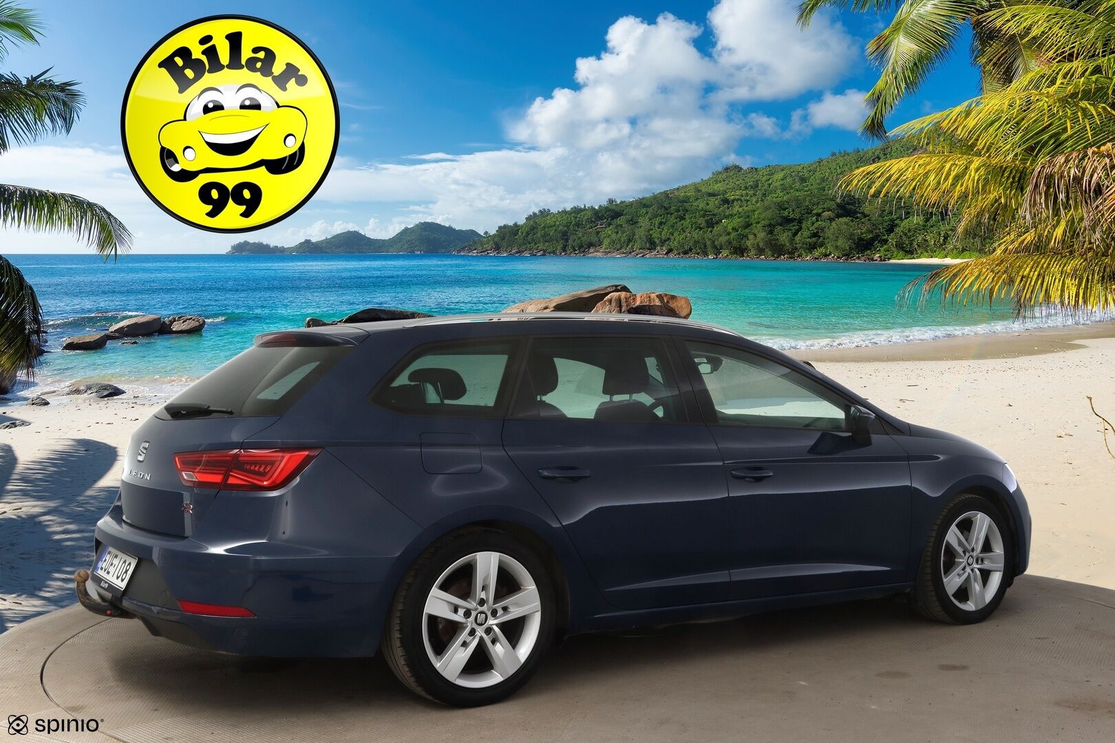 Seat LEON ST 2019 1,5 TSI 150 EVO FR * Vetokoukku / Beats Audio / Digimittaristo / Kessy / Tutkat * - Hihna vaihdettu 4/2026 / 2x renkaat / Navi - HULLUT AVAJAISHULINAT KORKOTARJOUS 3,29 %