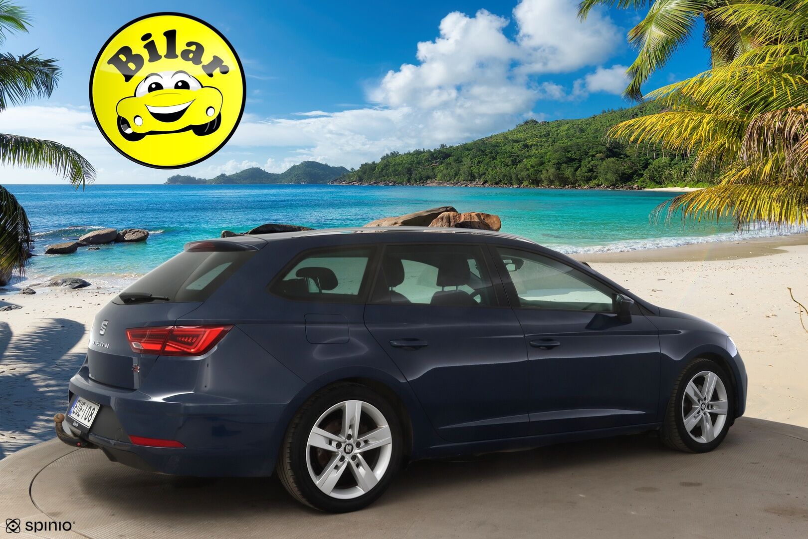 Seat LEON ST 2019 1,5 TSI 150 EVO FR * Vetokoukku / Beats Audio / Digimittaristo / Kessy / Tutkat * - Hihna vaihdettu 4/2026 / 2x renkaat / Navi