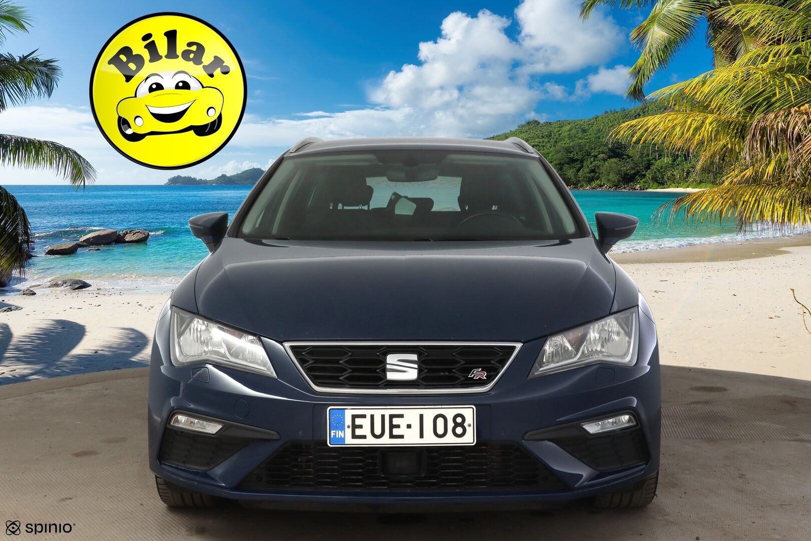 Seat LEON ST 2019 1,5 TSI 150 EVO FR * Vetokoukku / Beats Audio / Digimittaristo / Kessy / Tutkat * - Hihna vaihdettu 4/2026 / 2x renkaat / Navi