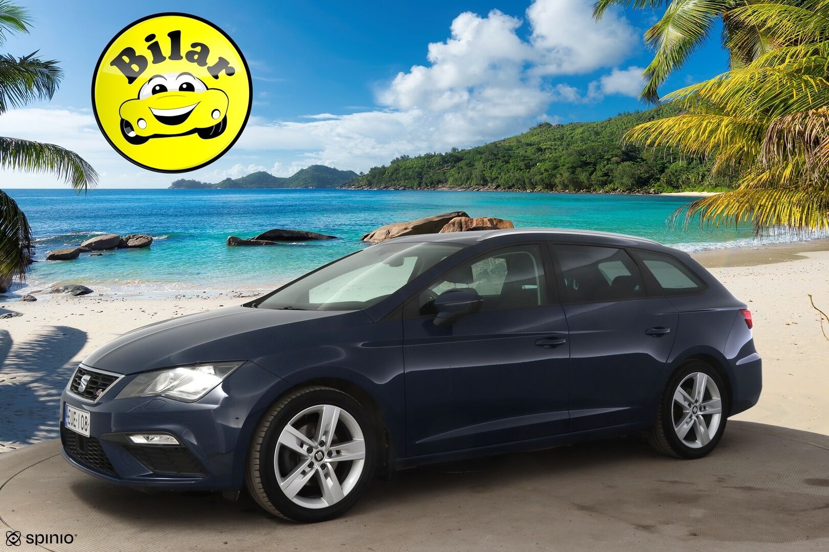 Seat LEON ST 2019 1,5 TSI 150 EVO FR * Vetokoukku / Beats Audio / Digimittaristo / Kessy / Tutkat * - Hihna vaihdettu 4/2026 / 2x renkaat / Navi