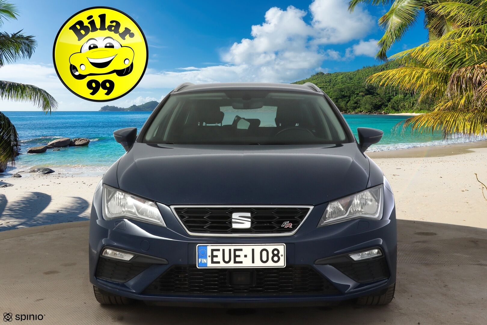 Seat LEON ST 2019 1,5 TSI 150 EVO FR * Vetokoukku / Beats Audio / Digimittaristo / Kessy / Tutkat * - Hihna vaihdettu 4/2026 / 2x renkaat / Navi - HULLUT AVAJAISHULINAT KORKOTARJOUS 3,29 %