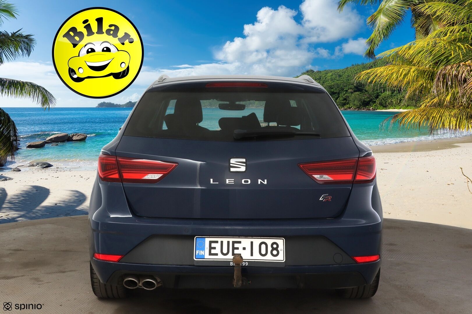 Seat LEON ST 2019 1,5 TSI 150 EVO FR * Vetokoukku / Beats Audio / Digimittaristo / Kessy / Tutkat * - Hihna vaihdettu 4/2026 / 2x renkaat / Navi