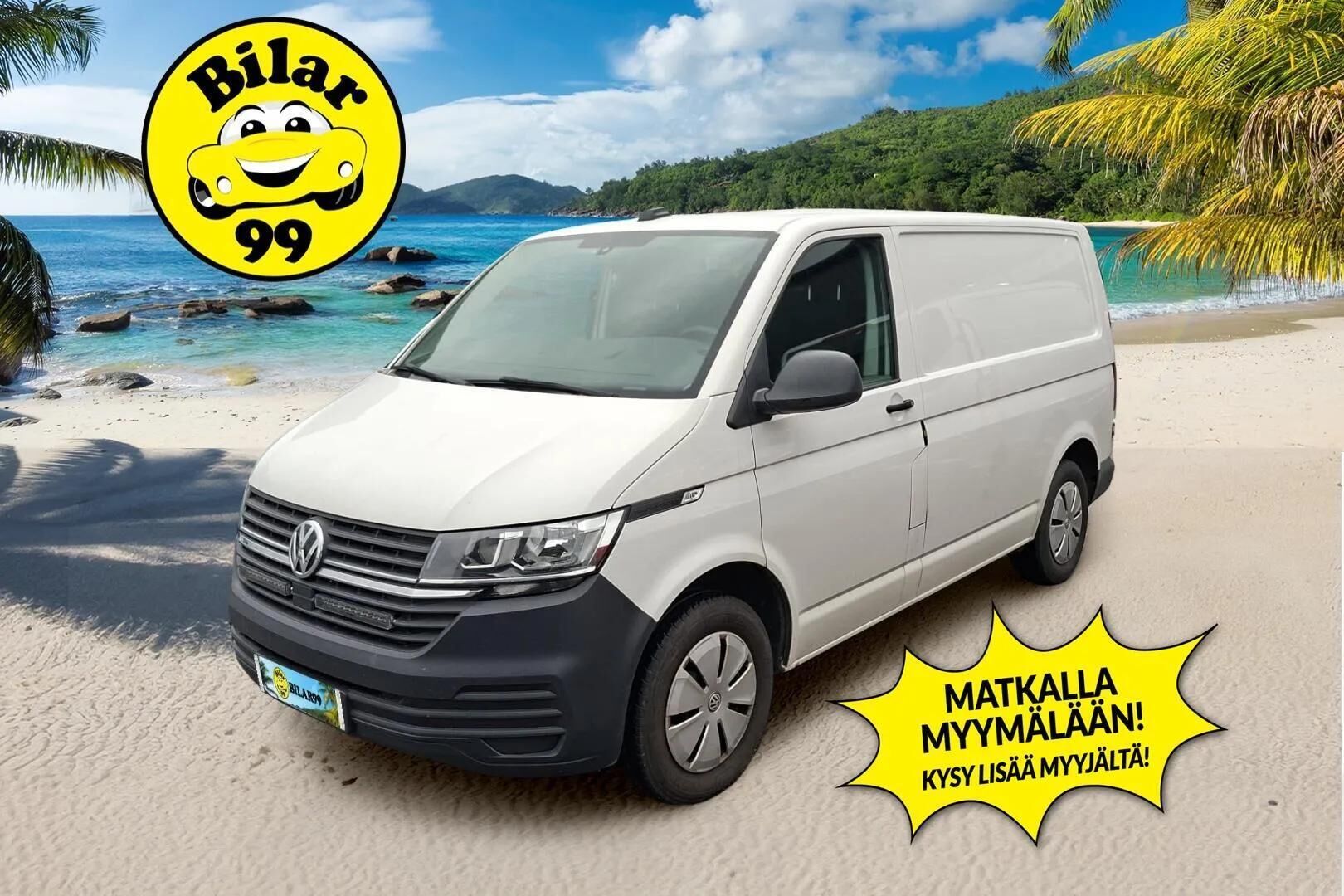Volkswagen Transporter 2022 umpipakettiauto 2,0 TDI 81 kW - Katso kilometrit! | Suomi- auto | Webasto | Vakkari | Apple CarPlay & Androidauto | Kahdet renkaat vanteineen | Seuraava katsastus 06/2028