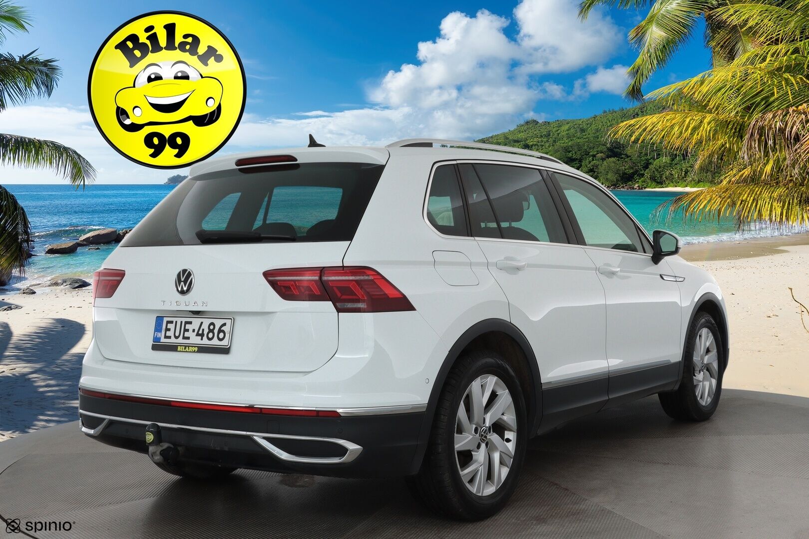Volkswagen Tiguan 2022 Style Business 1,5 TSI 110 kW DSG-automaatti **Webasto / Adapt.vakkari / P.kamera / Matrix / Koukku / Digimittaristo** - 1.om Suomi-auto / Merkkihuollettu / Kahdet renkaat aluvanteilla