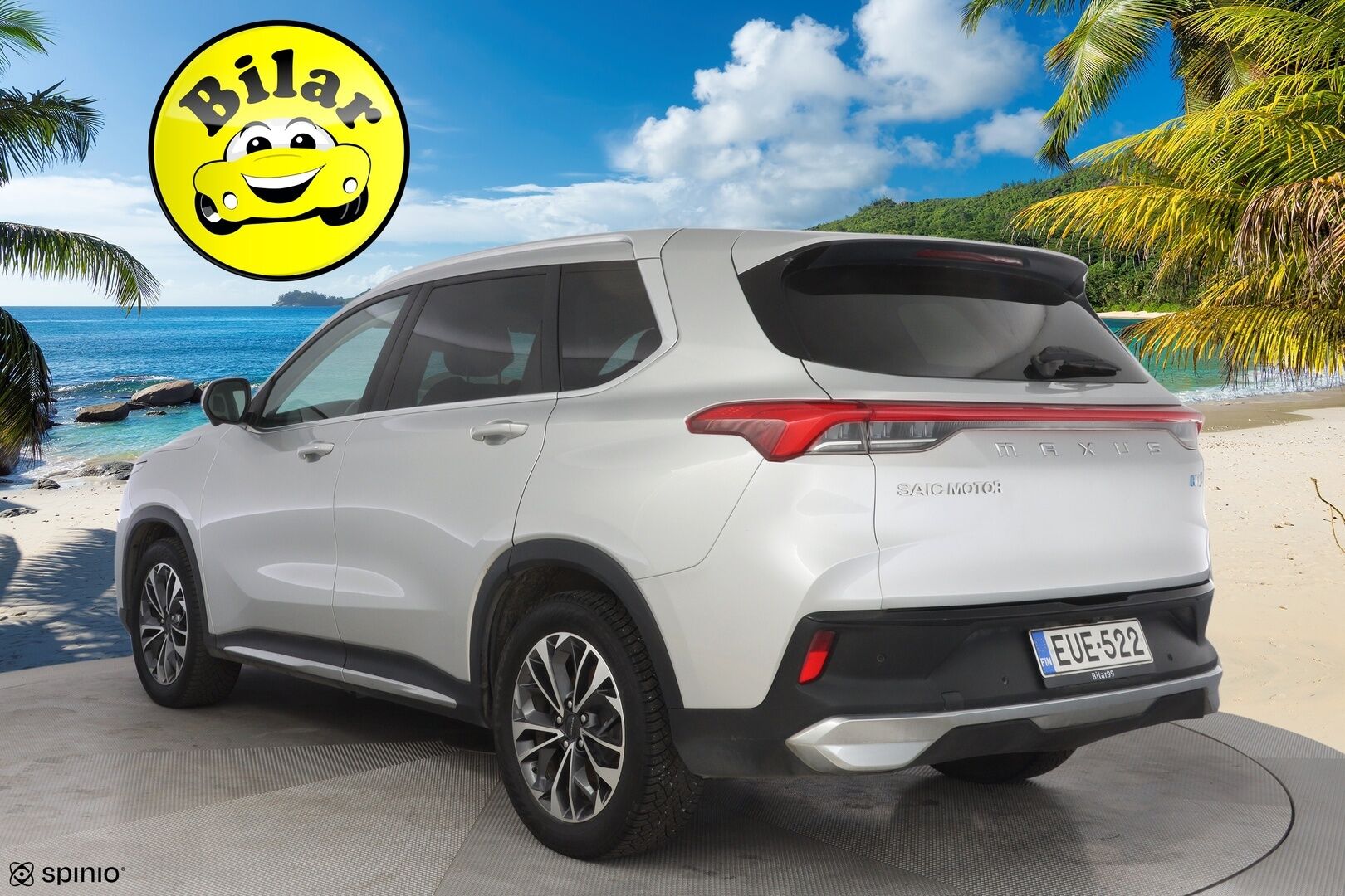 Maxus Euniq 6 2022 Grand Suv - Juuri katsastettu | ACC | 360° Kamera | Panorama | Nahkasisusta | Sähkökontti | Full-LED | Keyless | 2x Latauskaapelit