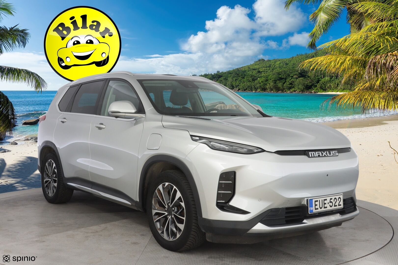 Maxus Euniq 6 2022 Grand Suv - Juuri katsastettu | ACC | 360° Kamera | Panorama | Nahkasisusta | Sähkökontti | Full-LED | Keyless | 2x Latauskaapelit