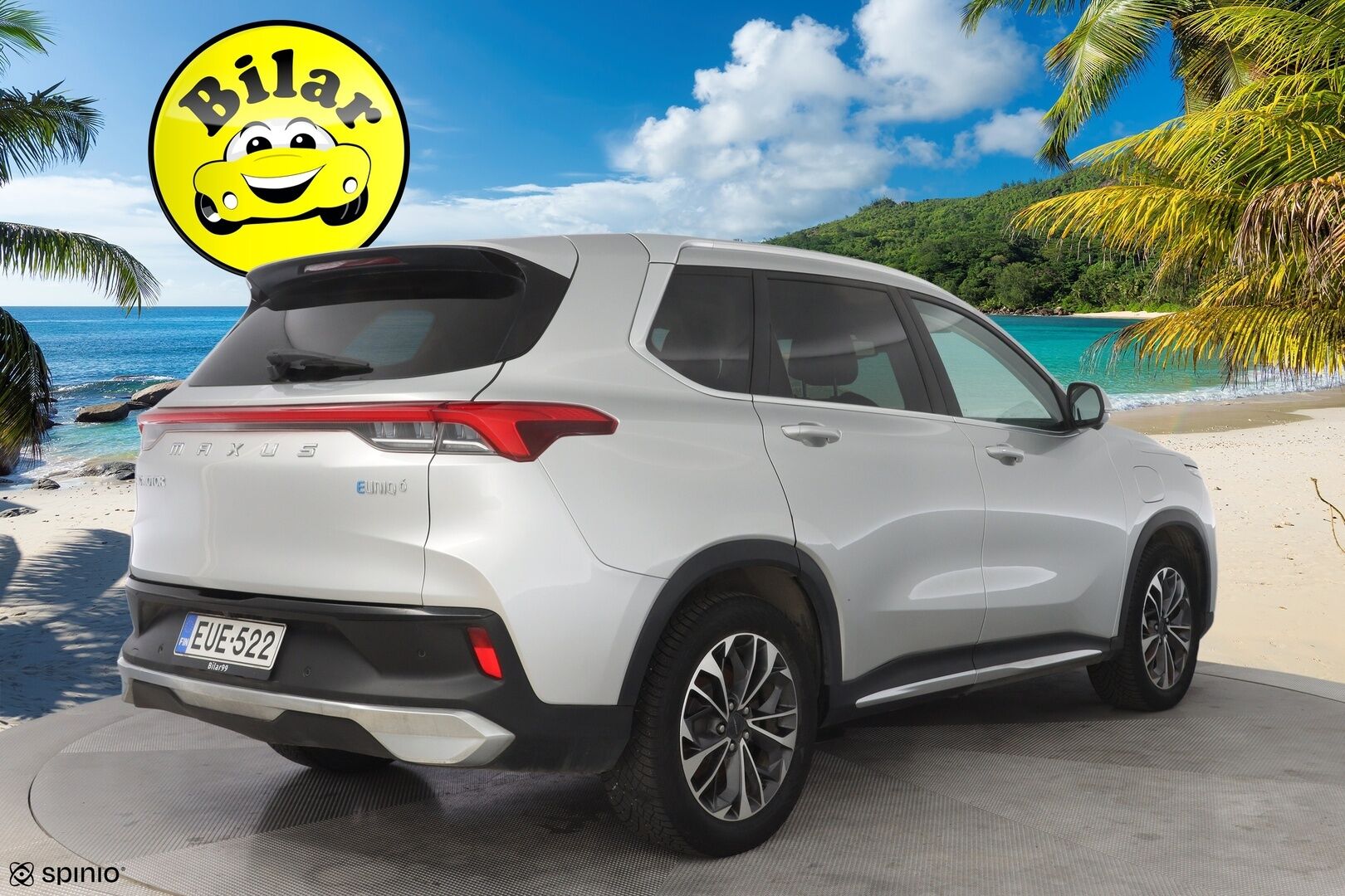 Maxus Euniq 6 2022 Grand Suv - Juuri katsastettu | ACC | 360° Kamera | Panorama | Nahkasisusta | Sähkökontti | Full-LED | Keyless | 2x Latauskaapelit