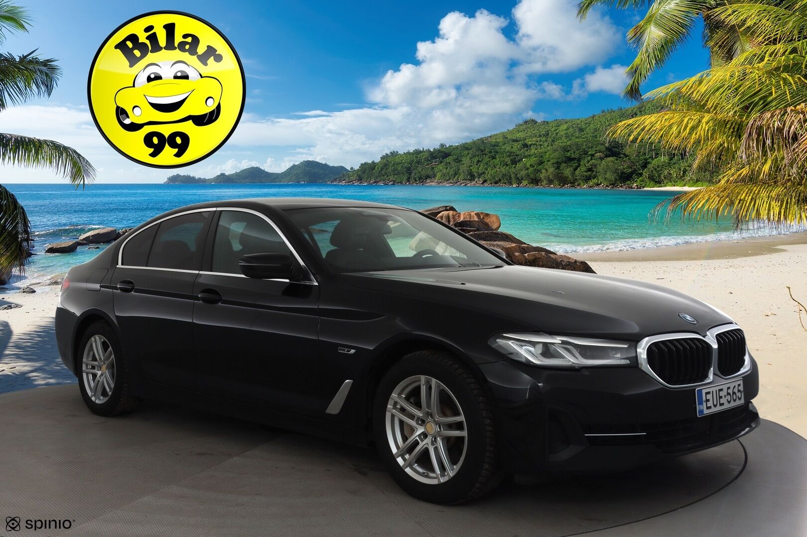 BMW 530 2023 G30 Sedan 530e xDrive A Charged Edition * Adapt.Vakkari / Sporttinahat / Adapt.LED / Peruutuskamera / Navi / Kaistavahti / - 1-om Suomi-auto / Kahdet renkaat aluvanteilla / 2x Latauskaapelit / Merkkihuollot - HULLUT AVAJAISHULINAT KORKOTARJOUS 3,29 %