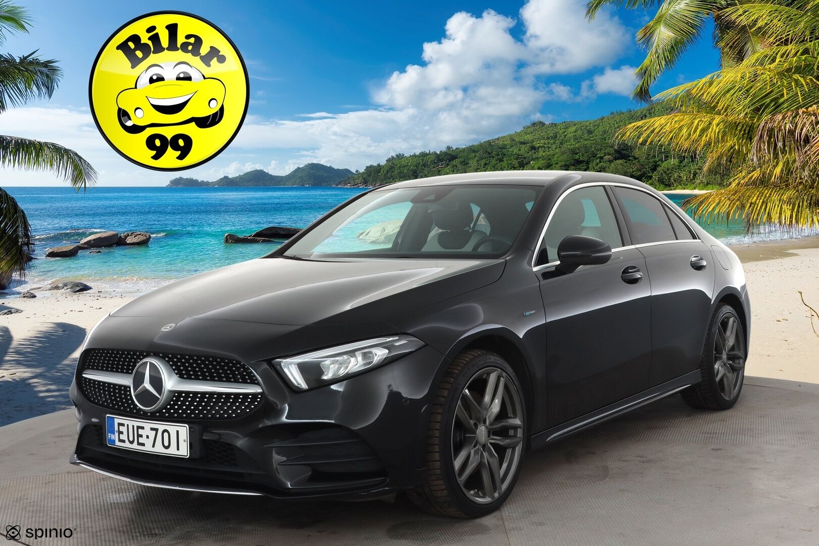 Mercedes-Benz A 2020 250 e A sedan Business AMG EQ Power * Vakkari / P.kamera / Sporttinahat / Widescreen / Navi / IHC *