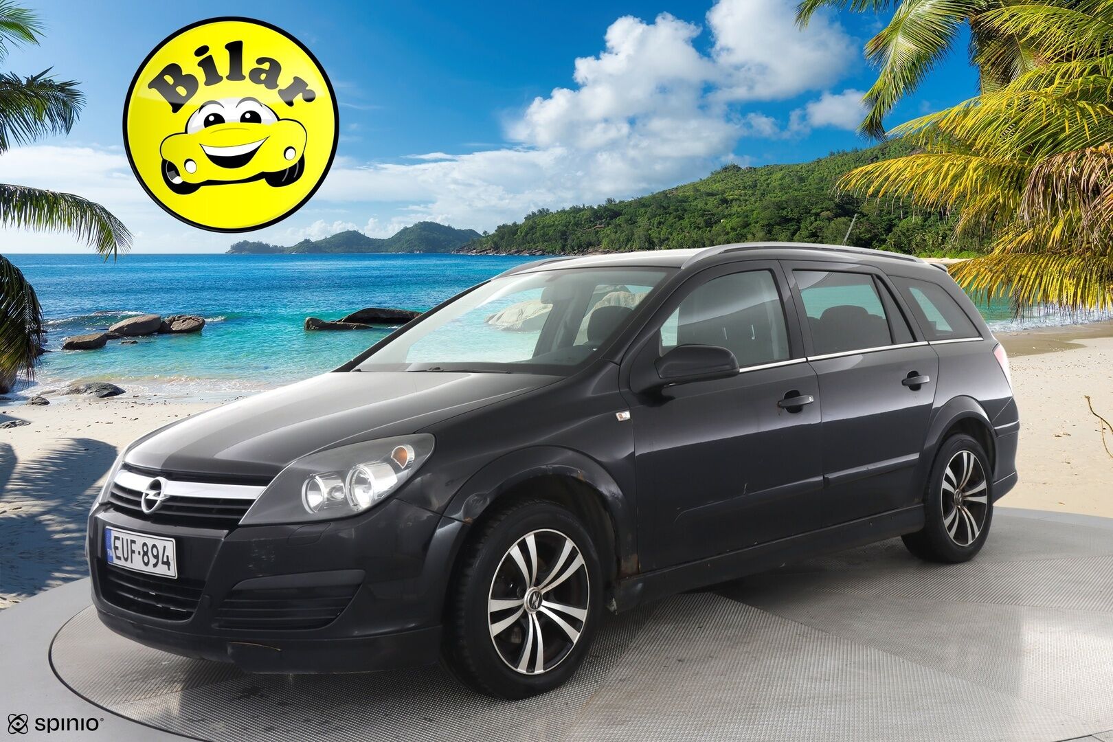 Opel Astra 2007 Wagon Enjoy 1,8 125 hv M5 - | 2x Renkaat! | Huutokaupassa! | Sub-woofer! | Lohko! | Koukku! |