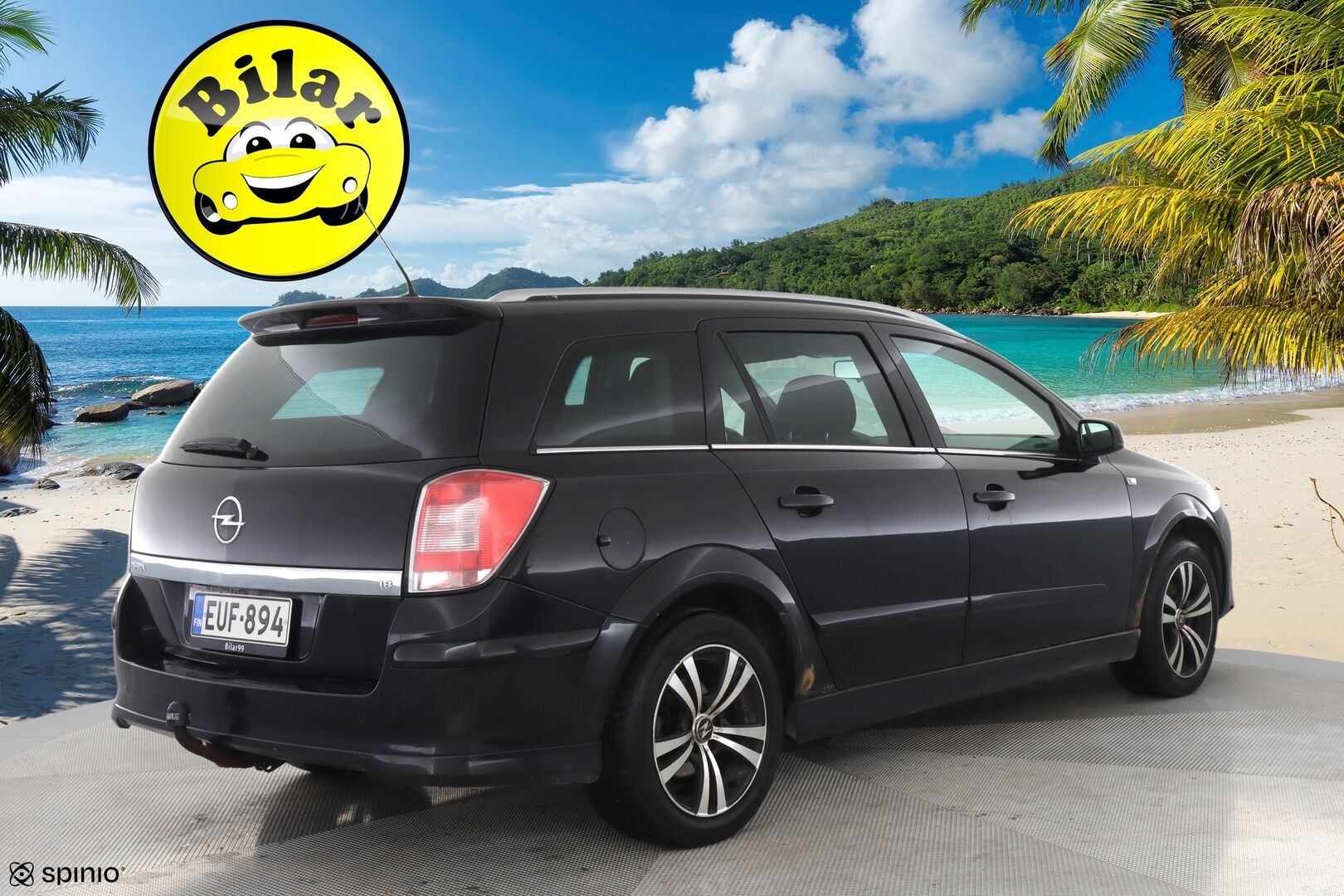 Opel Astra 2007 Wagon Enjoy 1,8 125 hv M5 - | 2x Renkaat! | Huutokaupassa! | Sub-woofer! | Lohko! | Koukku! |