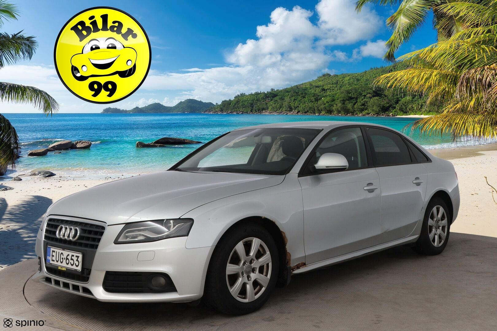 Audi A4 2008 Sedan 2,0 TDI (DPF) 125 kW Business MYYDÄÄN HUUTOKAUPAT.COM!