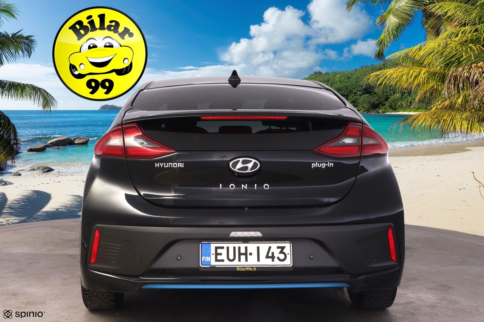 HYUNDAI IONIQ PLUG-IN 2019 1.6 AT Premium Plug-in  * Adapt.Vakkari / Navi / P-kamera / Infinity Premium Audio!! - *1vuosi ja 9kk leimaa!! / Kahdet hyvät renkaat!!*