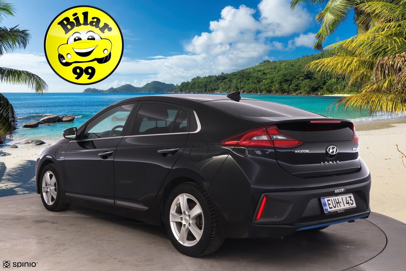 HYUNDAI IONIQ PLUG-IN 2019 1.6 AT Premium Plug-in  * Adapt.Vakkari / Navi / P-kamera / Infinity Premium Audio!! - *1vuosi ja 9kk leimaa!! / Kahdet hyvät renkaat!!*