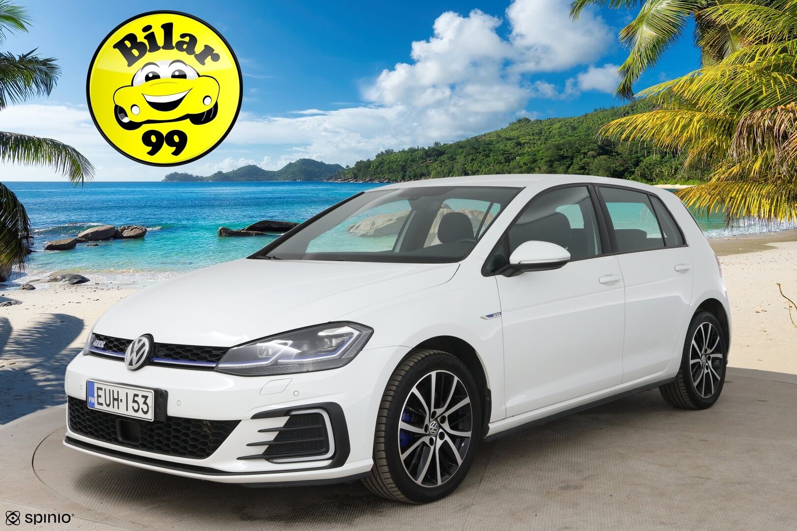 VOLKSWAGEN GOLF 2020 GTE Plug-In Hybrid 150 kW / Digimittaristo / Adapt.Vak / Webasto / LED - Merkkihuollettu / 2x omat vanteet!