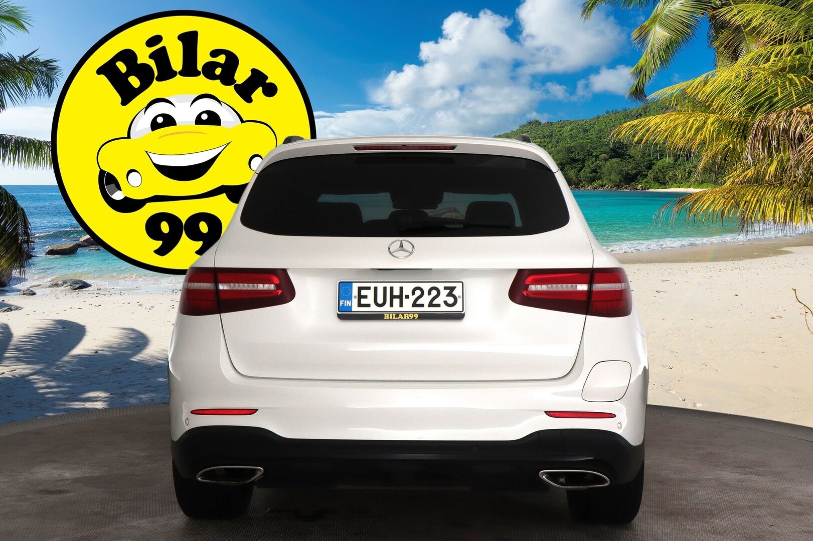Mercedes-Benz GLC 2018 350 e 4Matic AMG / HUD / Burmester / 360-Kamera / Panorama / Nahat / Koukku / Ilma-alusta