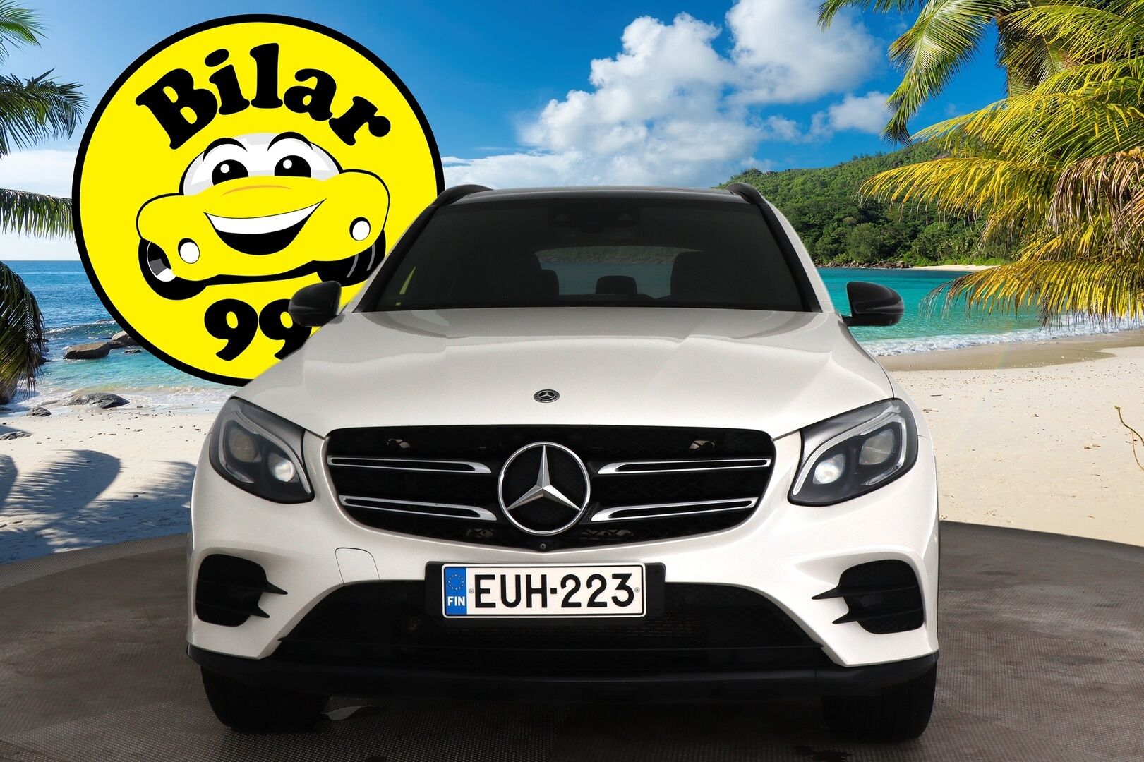 Mercedes-Benz GLC 2018 350 e 4Matic AMG / HUD / Burmester / 360-Kamera / Panorama / Nahat / Koukku / Ilma-alusta