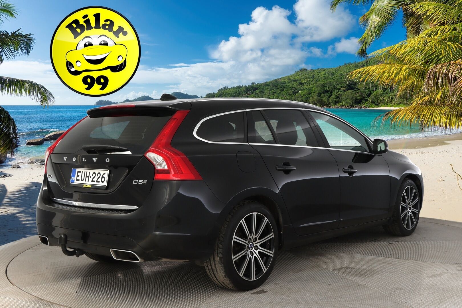 Volvo V60 2016 D5 AWD Twin Engine Classic Momentum aut - *Kattoluukku / Webasto / VOC / Keyless / Sähkönahat / Juuri huollettu!*