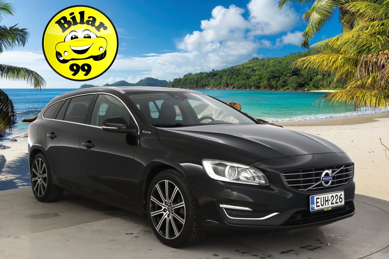 Volvo V60 2016 D5 AWD Twin Engine Classic Momentum aut - *Kattoluukku / Webasto / VOC / Keyless / Sähkönahat / Juuri huollettu!*