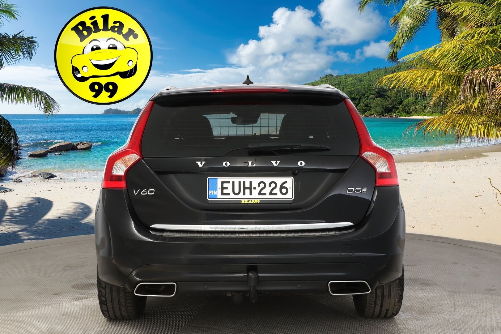 Volvo V60 2016 D5 AWD Twin Engine Classic Momentum aut - *Kattoluukku / Webasto / VOC / Keyless / Sähkönahat / Juuri huollettu!*