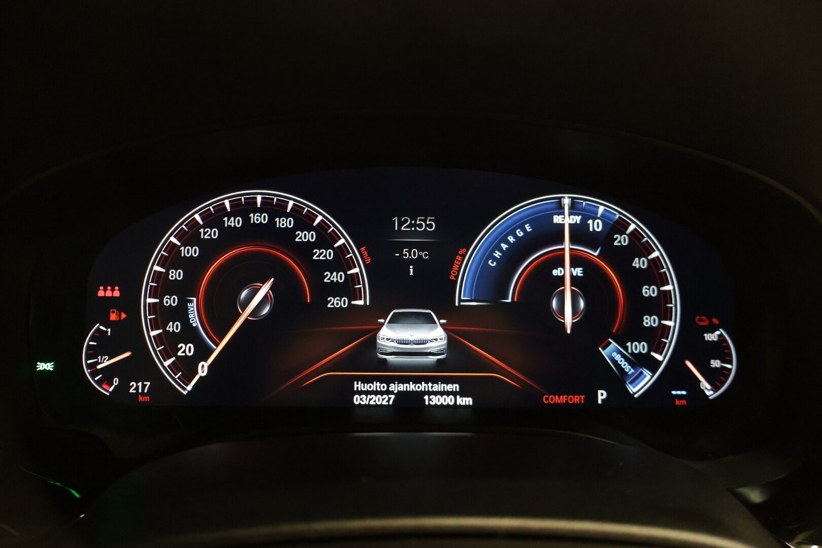 BMW 530 2019 G30 Sedan 530e A Charged Edition M Sport * Harman&Kardon / Dakota Nahat / P. Kamera / LED / Digimittaristo * - Vaaleat nahat / Kahdet renkaat aluvanteilla 