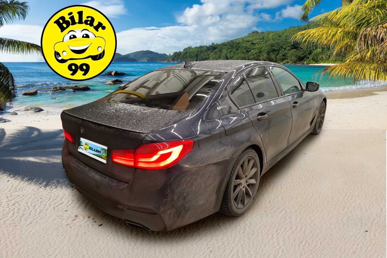 BMW 530 2019 G30 Sedan 530e A Charged Edition M Sport * H&K / Dakota Nahat / P. Kamera / LED / Digimittaristo * - Vaaleat nahat / Kahdet renkaat aluvanteilla - HULLUT VÄLIPÄIVÄT KORKOTARJOUS 2,49%