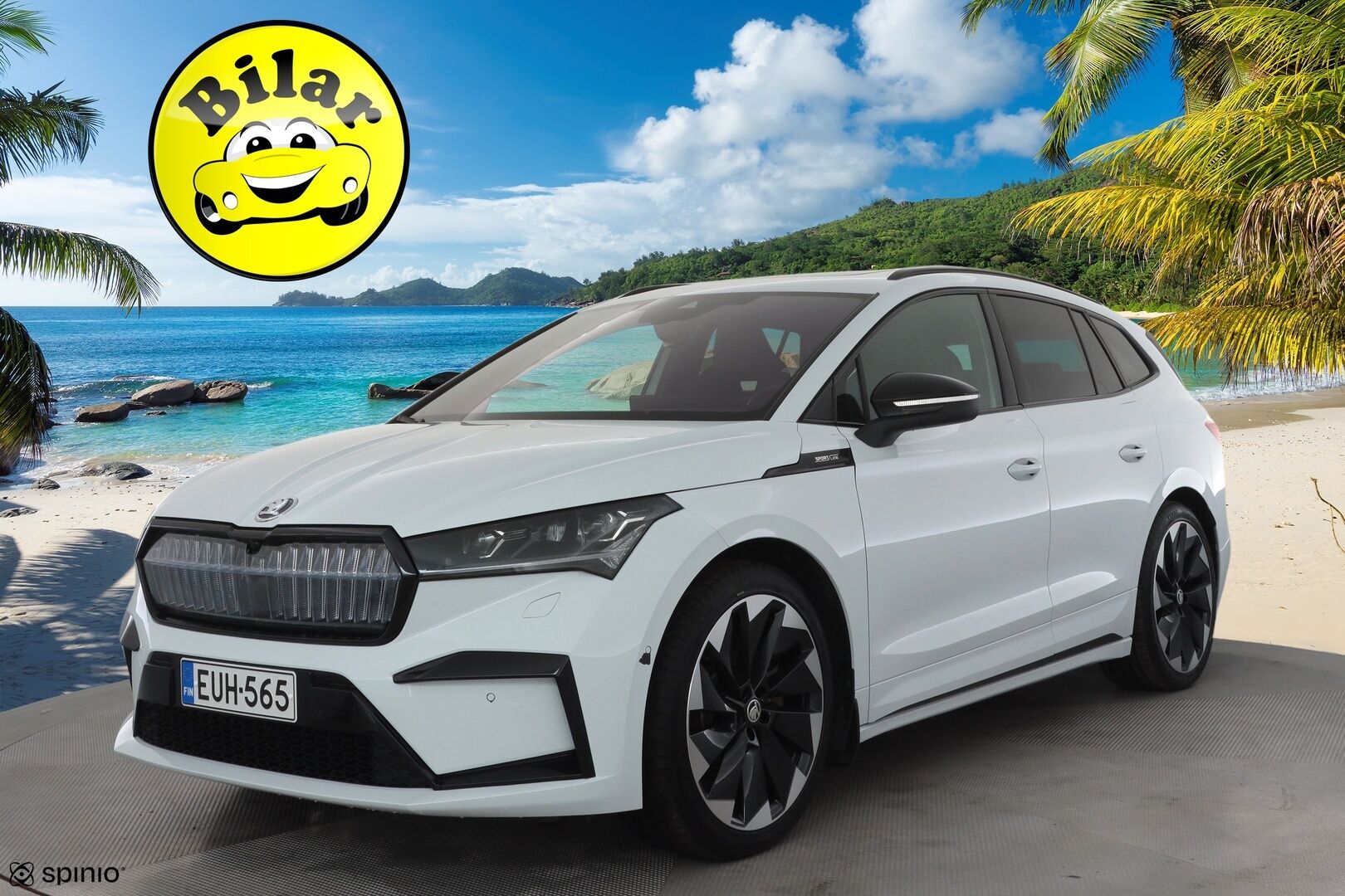 Skoda Enyaq 2022 80x 4x4 SportLine iV - | ACC | ILP | Koukku | Matrix-LED | Panorama | Muistipenkki | P.Kamera | Puolinahat | Keyless | Apple&Android |Suomi-auto | Kahdet Renkaat | Merkkihuollettu |