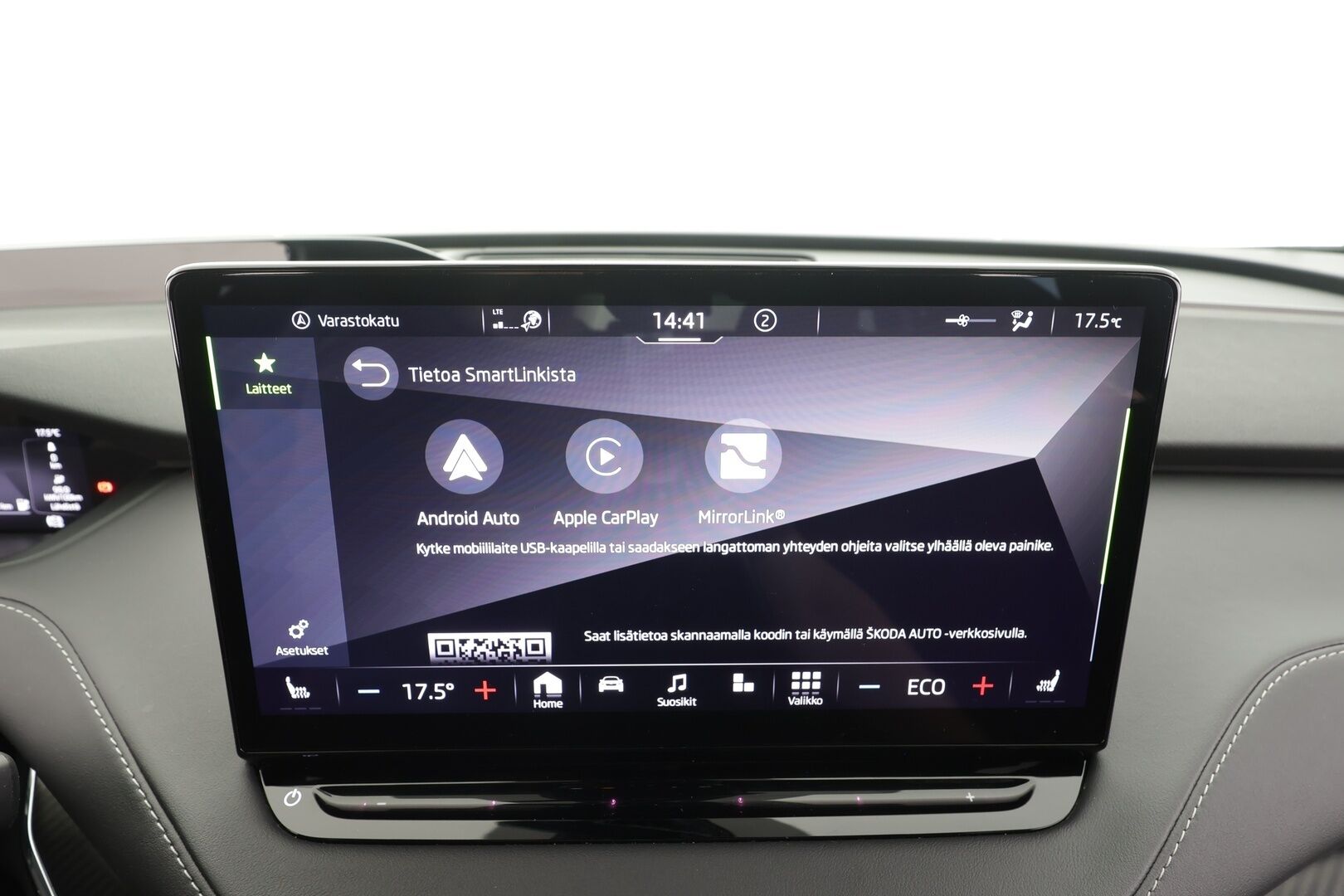 Skoda Enyaq 2022 80x 4x4 SportLine iV - | ACC | ILP | Koukku | Matrix-LED | Panorama | Muistipenkki | P.Kamera | Puolinahat | Keyless | Apple&Android |Suomi-auto | Kahdet Renkaat | Merkkihuollettu |