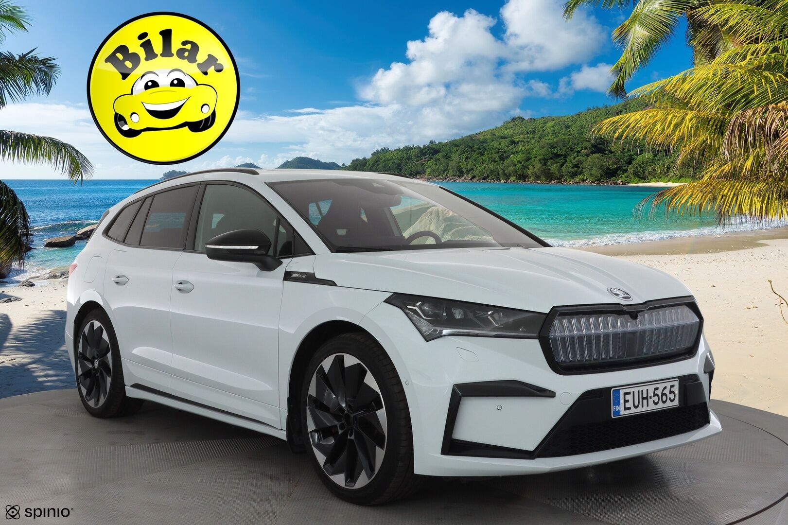 Skoda Enyaq 2022 80x 4x4 SportLine iV - | ACC | ILP | Koukku | Matrix-LED | Panorama | Muistipenkki | P.Kamera | Puolinahat | Keyless | Apple&Android |Suomi-auto | Kahdet Renkaat | Merkkihuollettu |