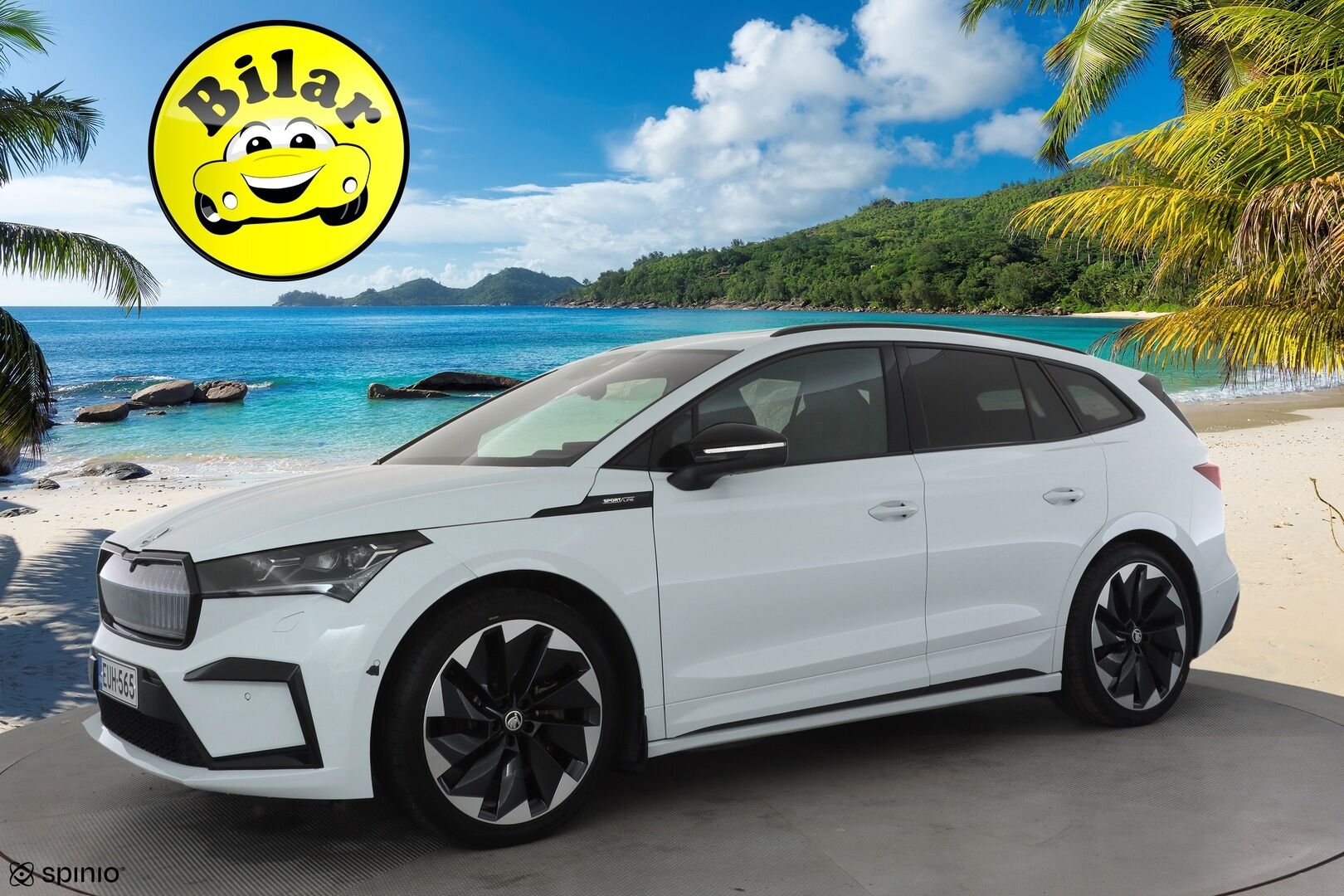 Skoda Enyaq 2022 80x 4x4 SportLine iV - | ACC | ILP | Koukku | Matrix-LED | Panorama | Muistipenkki | P.Kamera | Puolinahat | Keyless | Apple&Android |Suomi-auto | Kahdet Renkaat | Merkkihuollettu |
