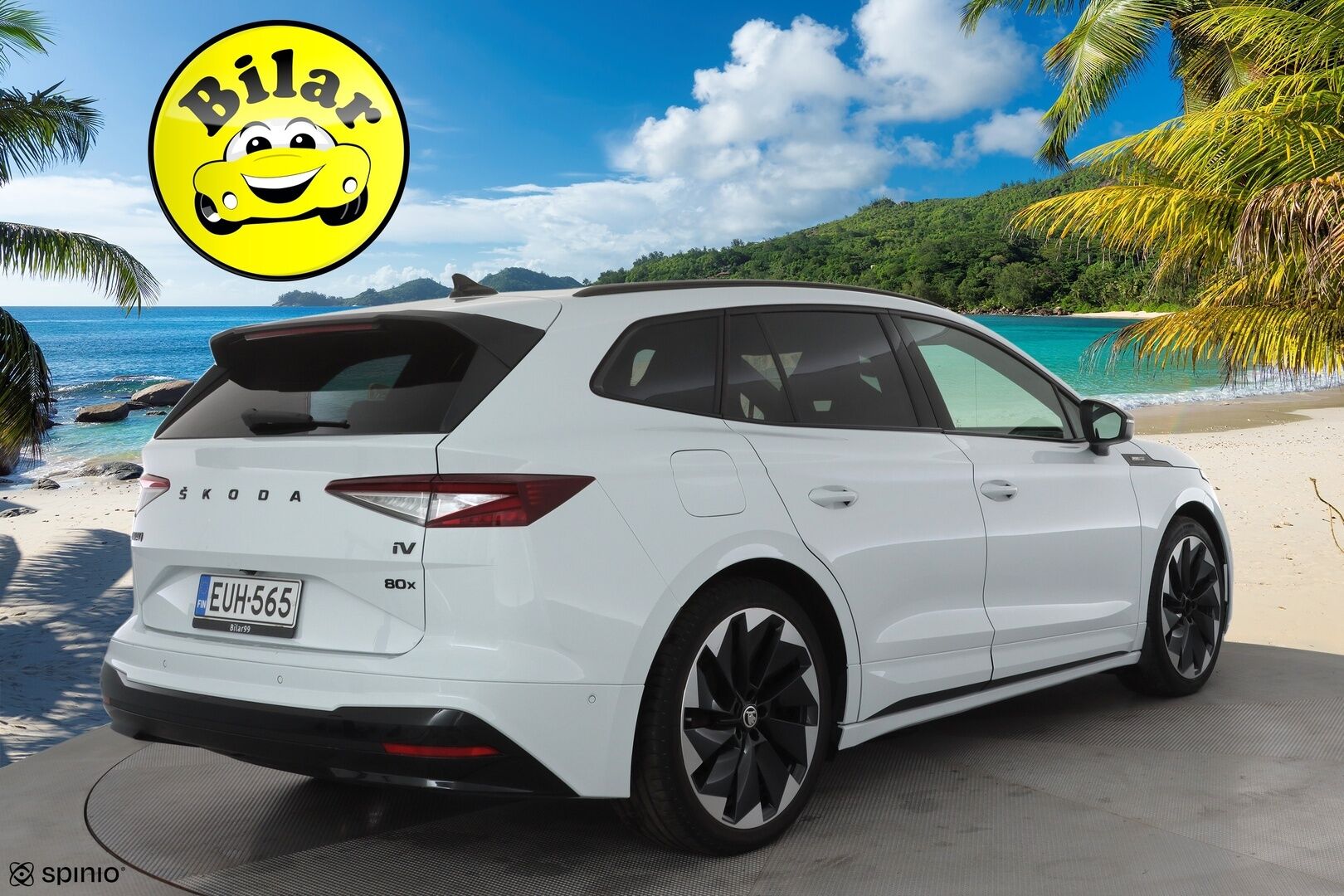 Skoda Enyaq 2022 80x 4x4 SportLine iV - | ACC | ILP | Koukku | Matrix-LED | Panorama | Muistipenkki | P.Kamera | Puolinahat | Keyless | Apple&Android |Suomi-auto | Kahdet Renkaat | Merkkihuollettu |