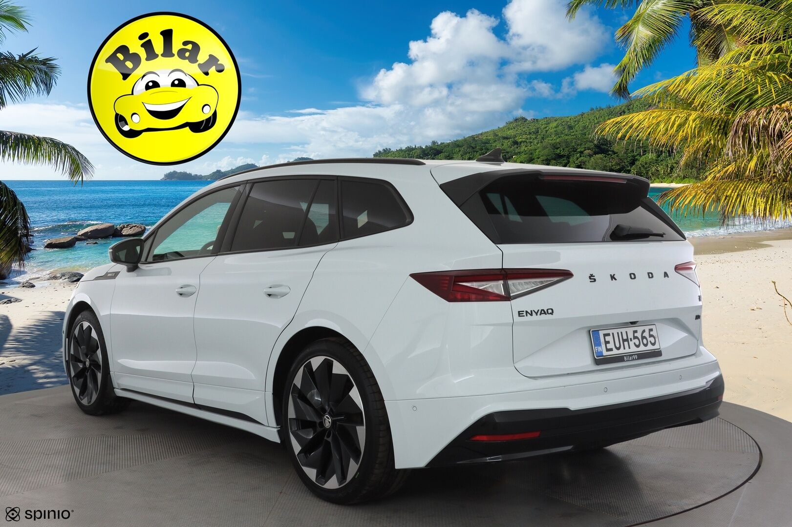 Skoda Enyaq 2022 80x 4x4 SportLine iV - | ACC | ILP | Koukku | Matrix-LED | Panorama | Muistipenkki | P.Kamera | Puolinahat | Keyless | Apple&Android |Suomi-auto | Kahdet Renkaat | Merkkihuollettu |