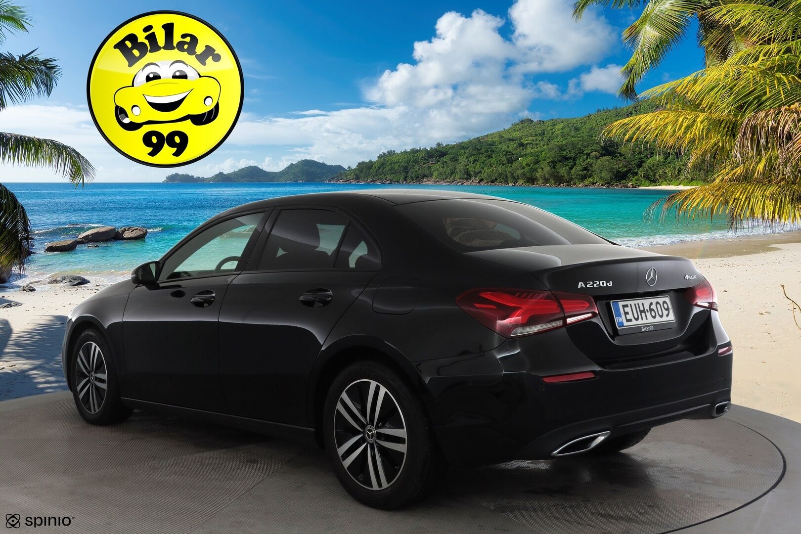 Mercedes-Benz A 2022 220 d 4MATIC A sedan Business * Vakkari / Webasto / P.kamera / LED / Puolinahat * - 1.Om Suomi-auto / Kahdet renkaat aluvanteilla - HULLU BLACKWEEK KORKOTARJOUS 2,49%