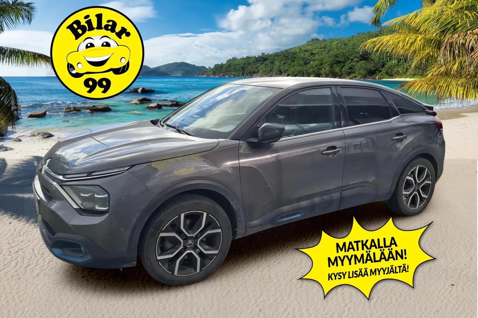 Citroen C4 2022 Full Electric 136 Shine Comfort Selection 50 kWh Automaatti - | 1-Om Suomi-auto | Soh 92,7% | Lämpöpumppu | ACC |  P.kamera | HUD | 