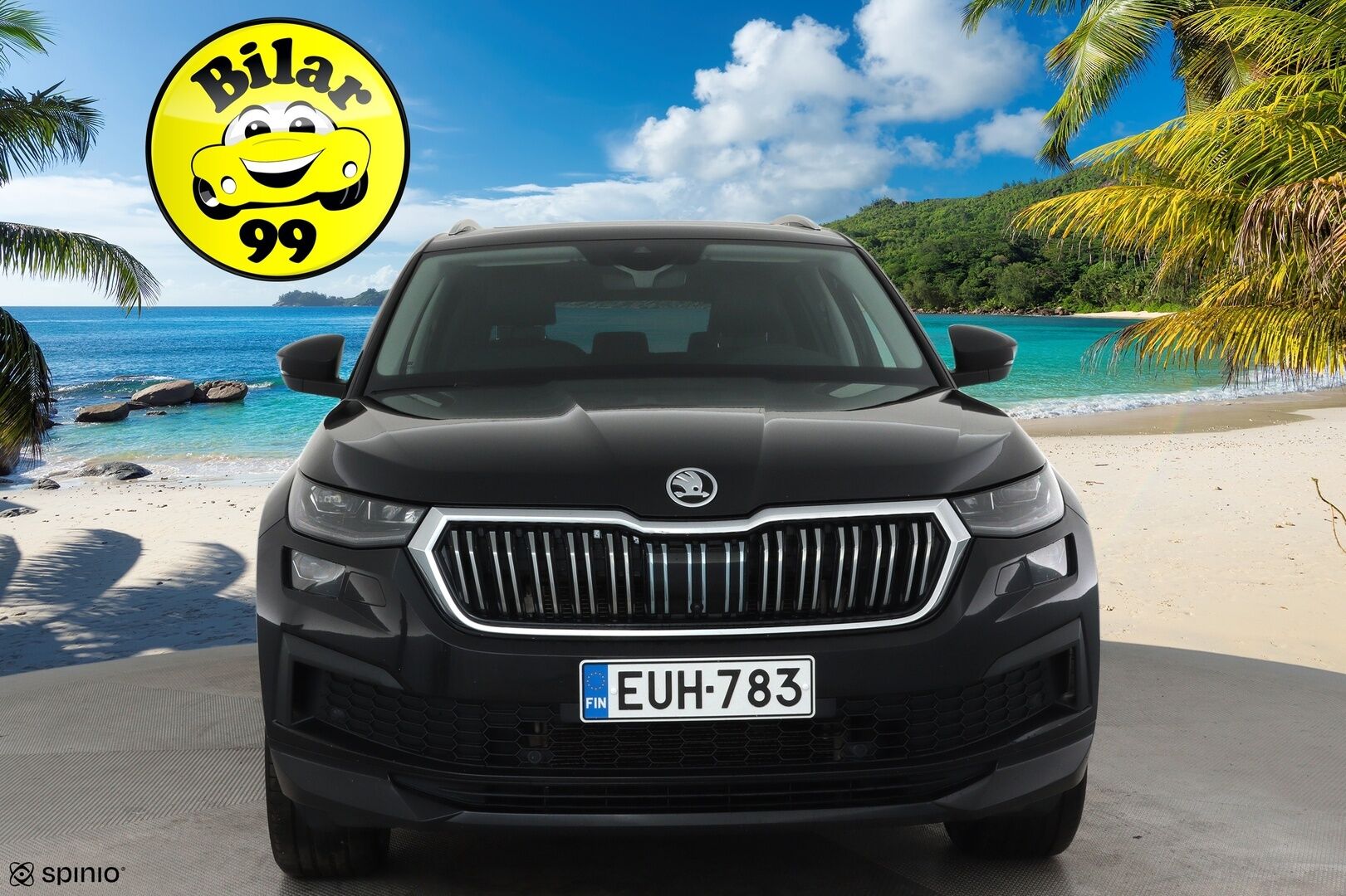 Skoda Kodiaq 2022 2.0 TDI 150 4x4 L&K DSG **Panorama / 360° / Webasto / Koukku / Adapt.Vakkari / Matrix-LED / Ilmastoidut Muistipenkit** - 3,99 % KORKOTARJOUS TÄHÄN AUTOON - 1-om Suomi-auto / Kahdet Renkaat / Huippu Varusteet!