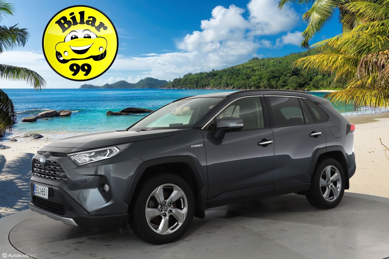 Toyota RAV4 2019 2,5 Hybrid AWD-i Premium Business ** 360° Kamera / Adapt.Vakkari / LED-valot / Koukku / JBL / Ilmastoitu Muistipenkki ** - 3,99 % KORKOTARJOUS TÄHÄN AUTOON - 2x Renkaat