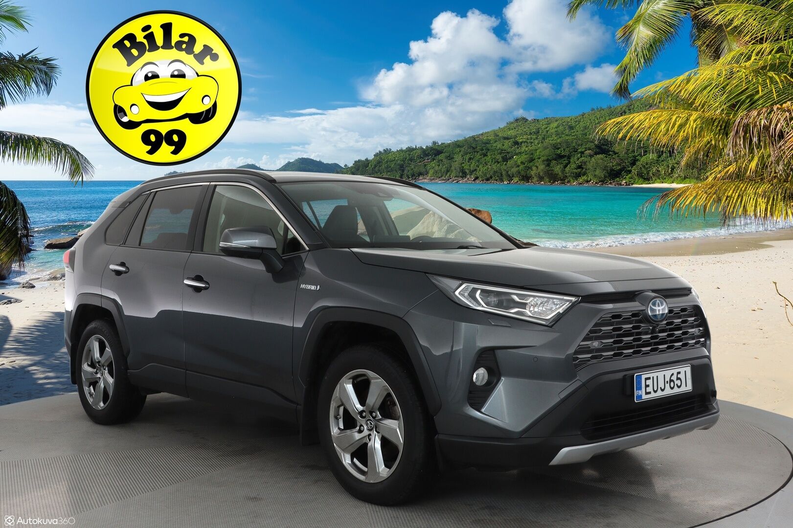 Toyota RAV4 2019 2,5 Hybrid AWD-i Premium Business ** 360° Kamera / Adapt.Vakkari / LED-valot / Koukku / JBL / Ilmastoitu Muistipenkki ** - 3,99 % KORKOTARJOUS TÄHÄN AUTOON - 2x Renkaat