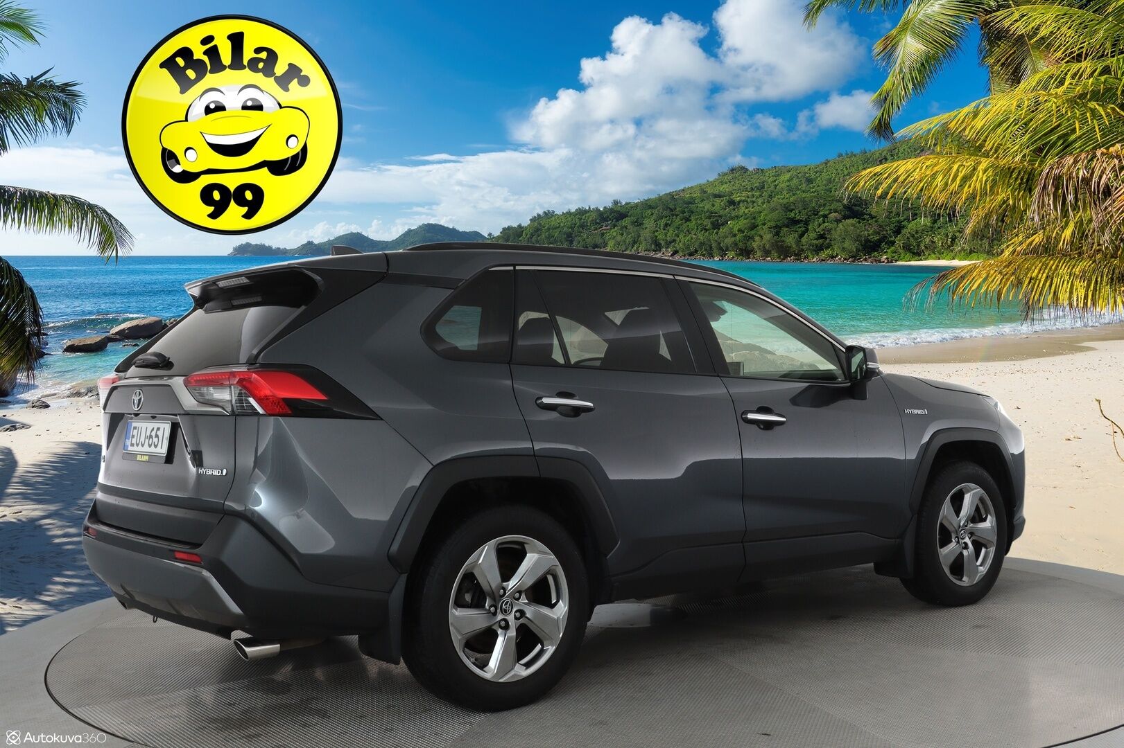 Toyota RAV4 2019 2,5 Hybrid AWD-i Premium Business ** 360° Kamera / Adapt.Vakkari / LED-valot / Koukku / JBL / Ilmastoitu Muistipenkki ** - 3,99 % KORKOTARJOUS TÄHÄN AUTOON - 2x Renkaat