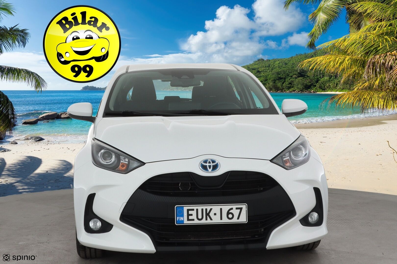 Toyota Yaris 2022 1,5 Hybrid Active * ACC / P.Kamera / Kaistavahti / Apple&Android / Navi / Keyless * - Suomi-auto / Kahdet renkaat aluvanteilla - HULLUT AVAJAISHULINAT KORKOTARJOUS 3,29 %