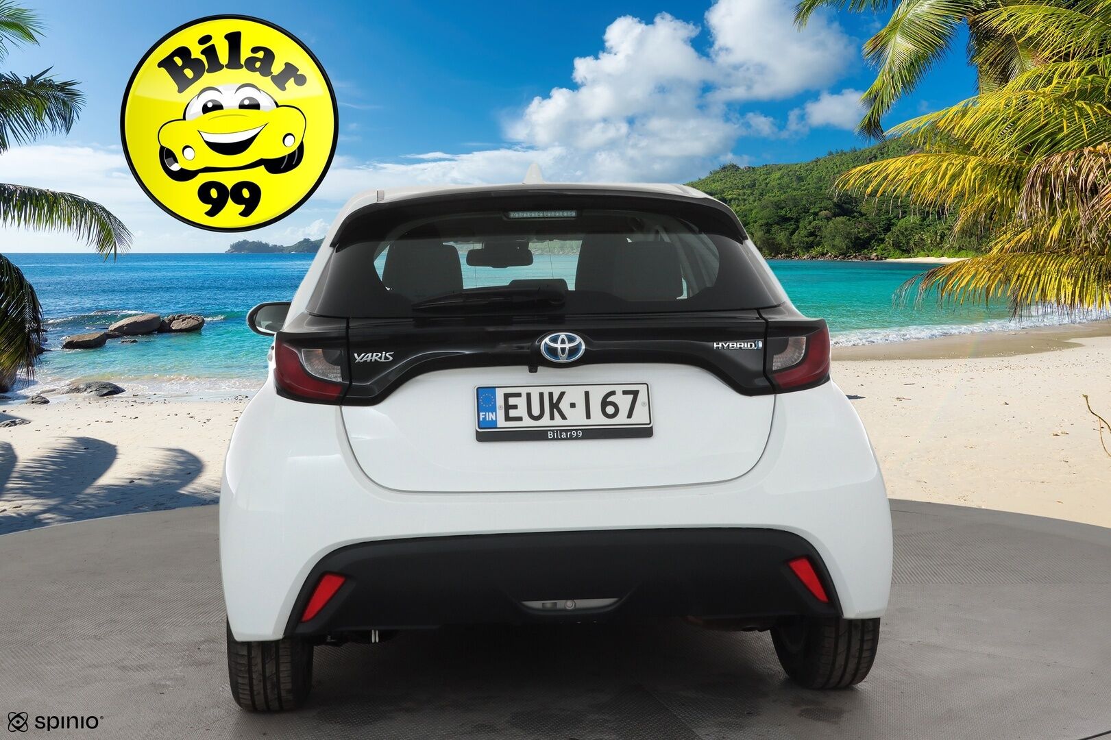 Toyota Yaris 2022 1,5 Hybrid Active * ACC / P.Kamera / Kaistavahti / Apple&Android / Navi / Keyless * - Suomi-auto / Kahdet renkaat aluvanteilla - HULLUT AVAJAISHULINAT KORKOTARJOUS 3,29 %