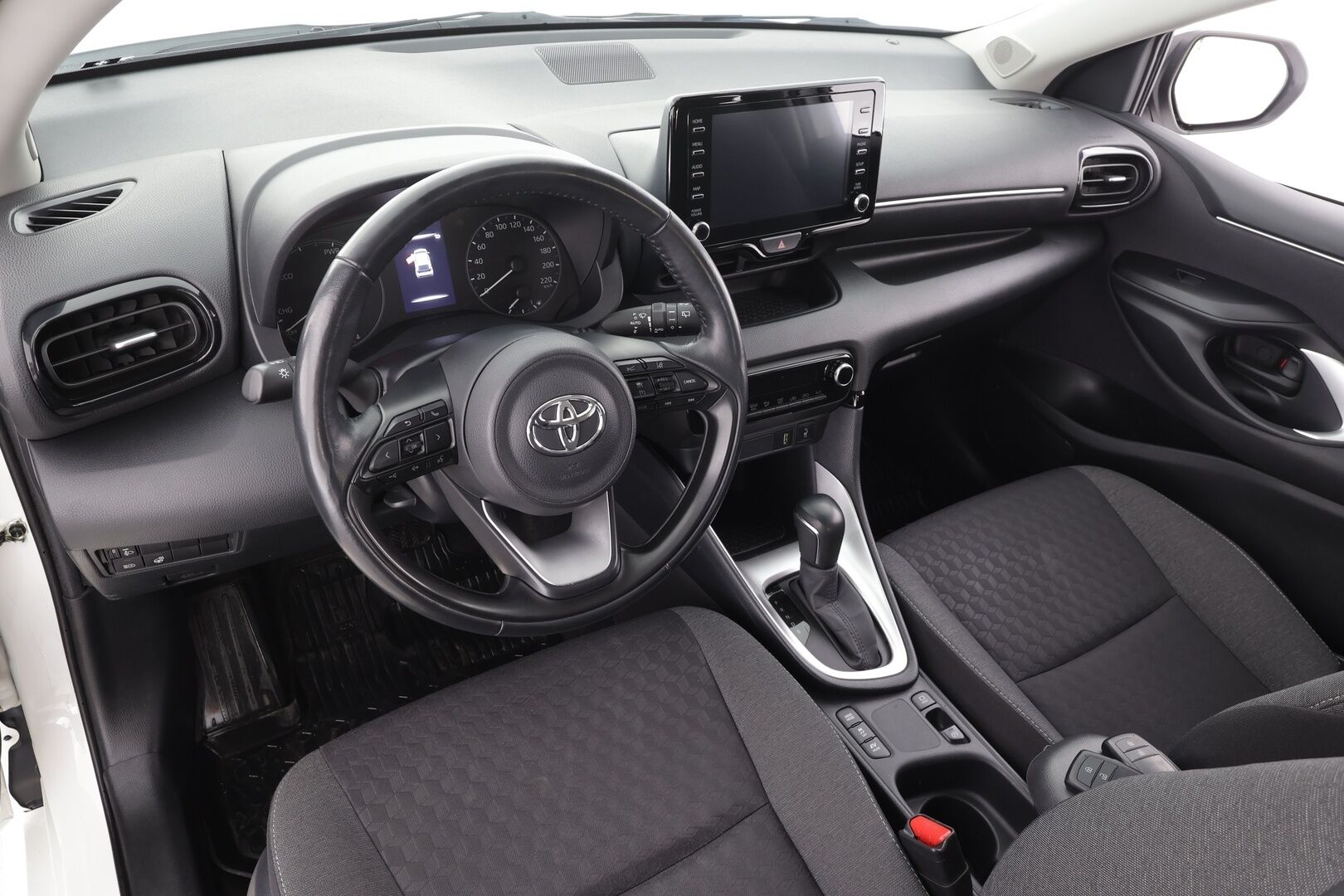 Toyota Yaris 2022 1,5 Hybrid Active * ACC / P.Kamera / Kaistavahti / Apple&Android / Navi / Keyless * - Suomi-auto / Kahdet renkaat aluvanteilla - HULLUT AVAJAISHULINAT KORKOTARJOUS 3,29 %