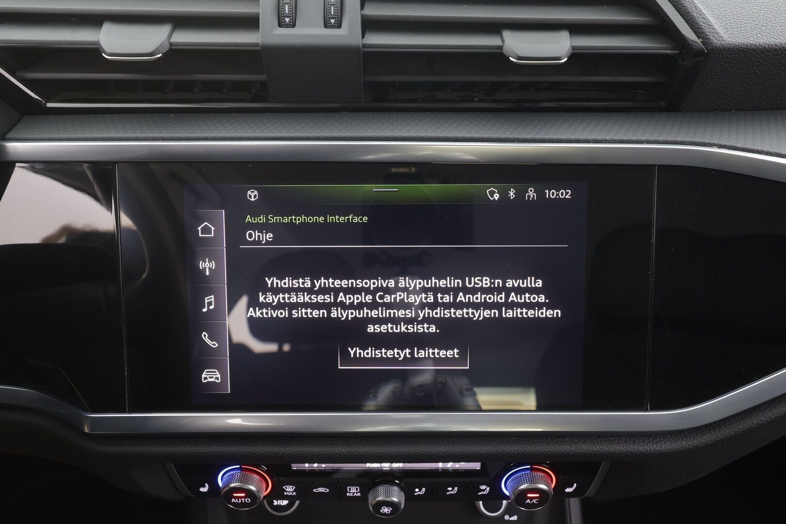 Audi Q3 2022 Business 45 TFSI e 180 kW S tronic Electrified Edition - | ACC | LED | P.Kamera | Sporttipenkit | Keyless | Apple&Android | 1.OM Suomi-auto | Kahdet Renkaat | Koti & Kauppalaturi |