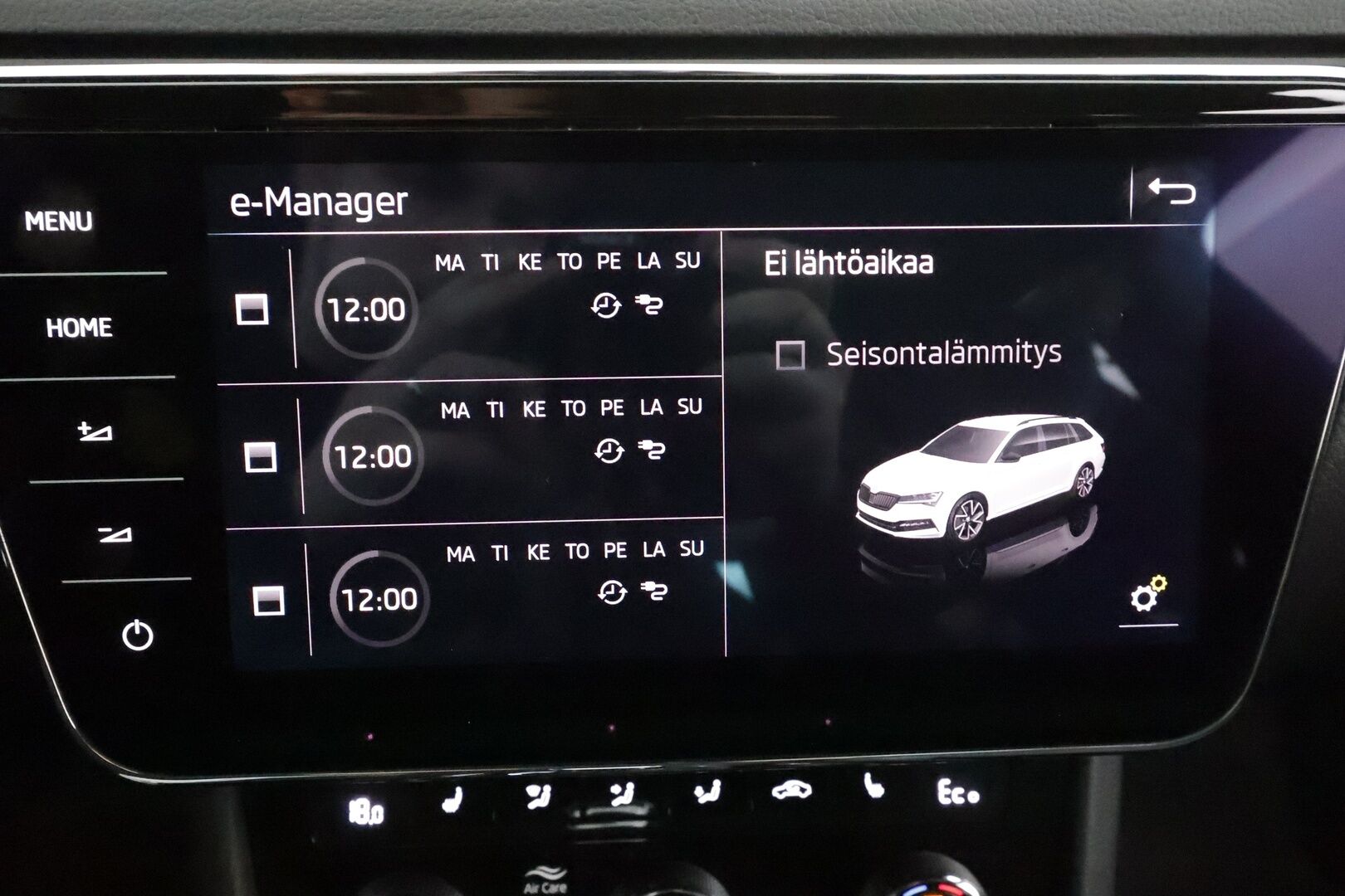 Skoda Superb 2020 Combi 1,4TSI PHEV SportLine iV DSG * Webasto / Koukku / ACC / Matrix-LED / Muistipenkki / P.kamera / Navi * - 2x Latauskaapelit / Kahdet renkaat - HULLUT VÄLIPÄIVÄT KORKOTARJOUS 2,49%